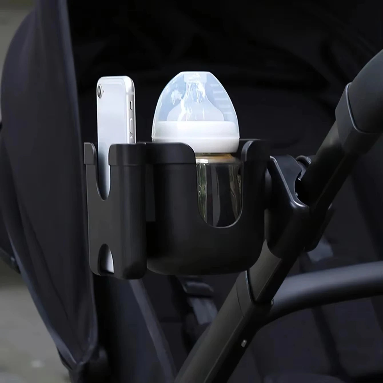 Stroller Bottle and Mobile Phone Holder